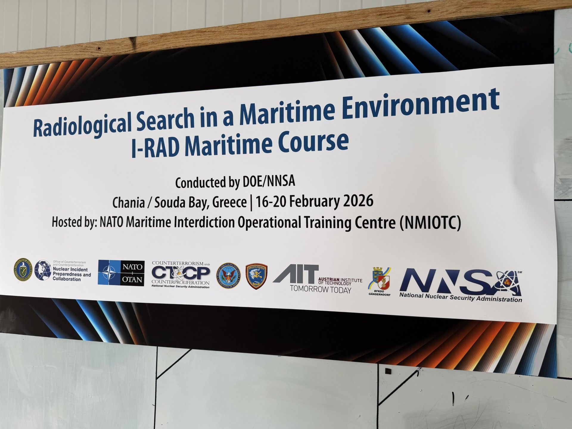 20260220 Teilnahme am NATO-Kurs: „Radiological Search in Maritime Environment“